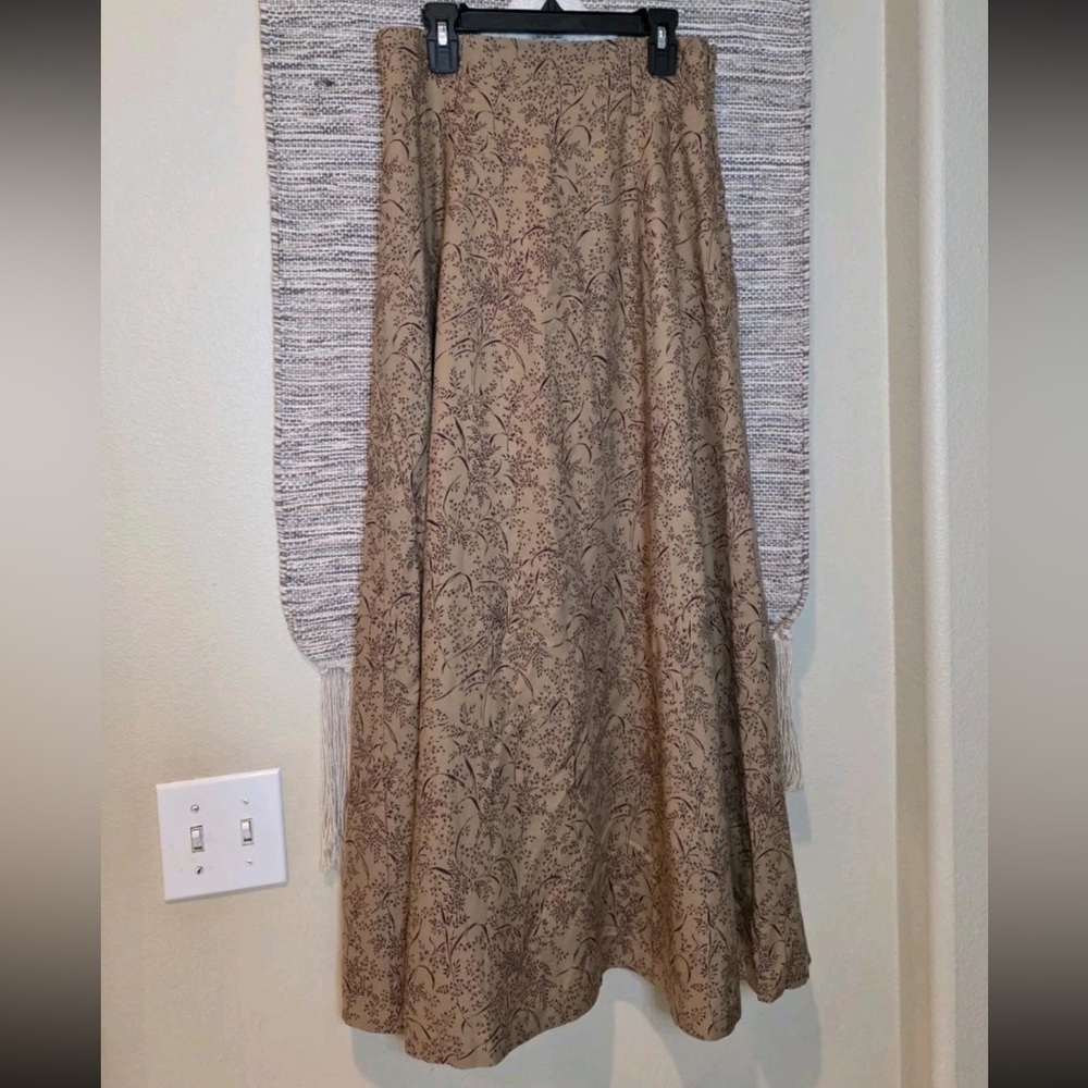 Telluride Clothing Company- Vintage Western Brown Skirt